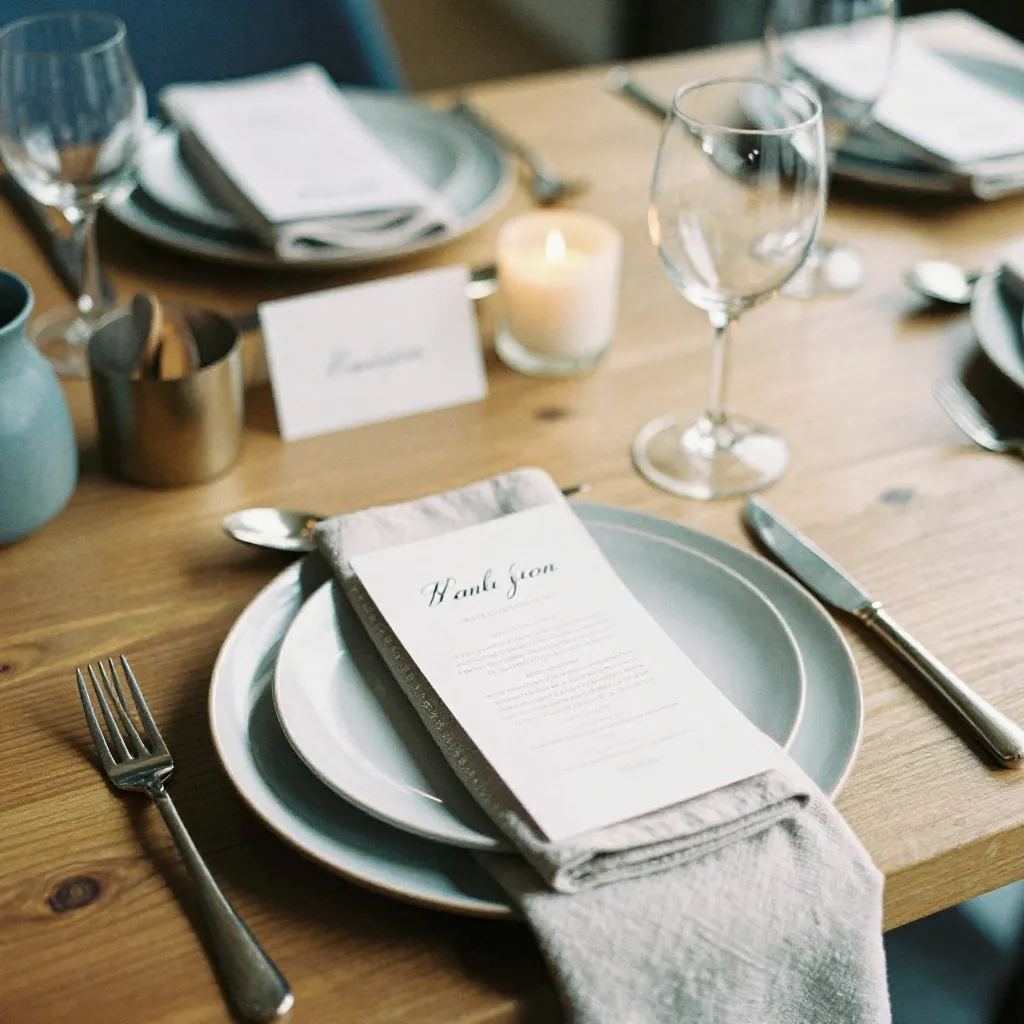 Elegant tabletop arrangement